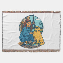 Best Dog Mom Ever in Paris Filt