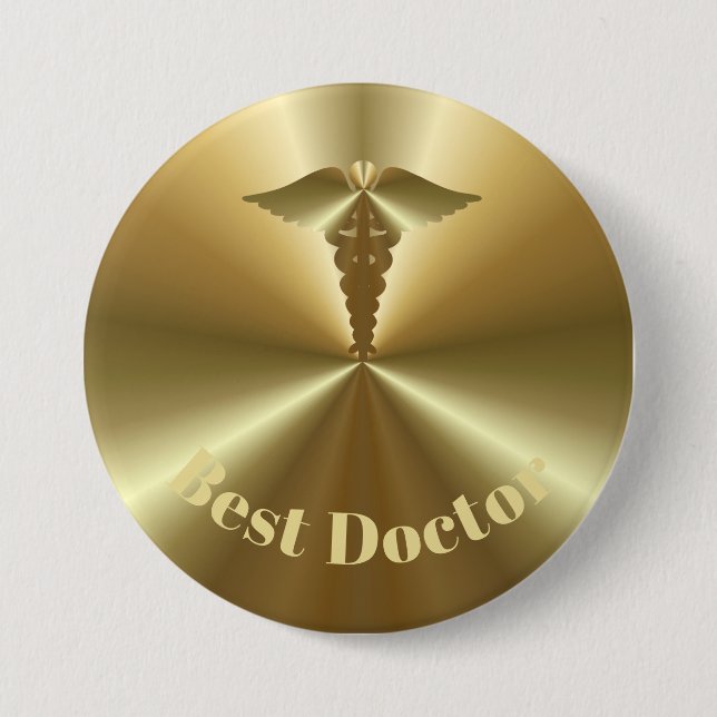 Best Doktor Golden Button Knapp (Framsida)