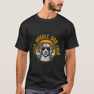 Best Doodle Pappa någonsin Goldendoodle Golden Doo T Shirt