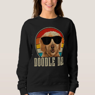 Best Doodle Pappa någonsin Goldendoodle Hund Far D T Shirt