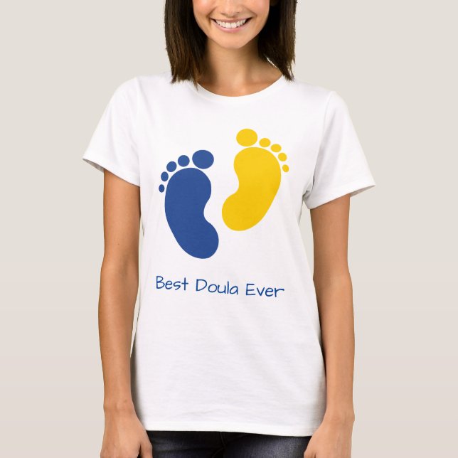 Best Doula Aldrila T Shirt (Framsida)