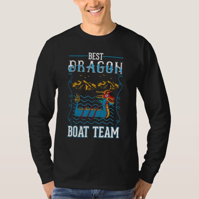 Best Dragon Boat Team Dragon Boat T Shirt (Framsida)