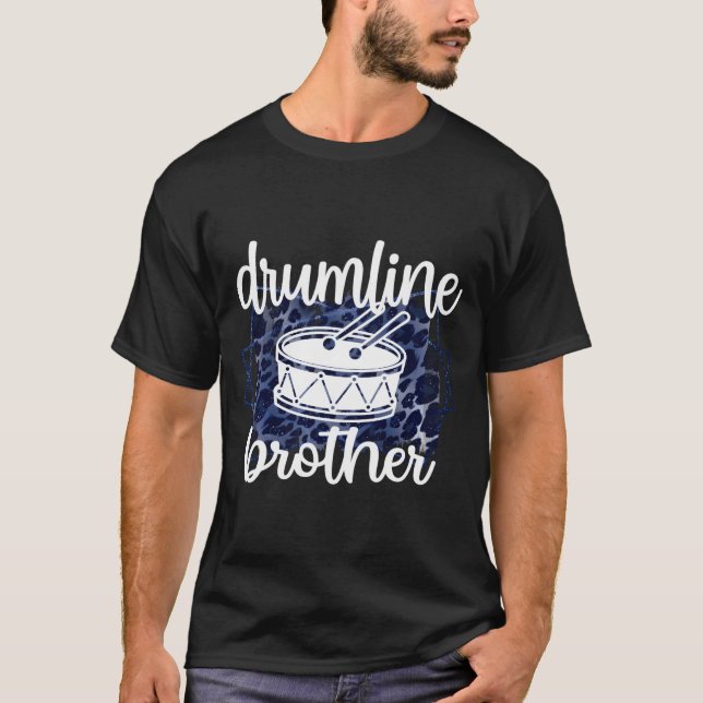 Best Drumline Brother Drumline Bro T Shirt (Framsida)