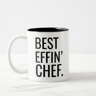 Best Effin' Chef Två-Tonad Mugg