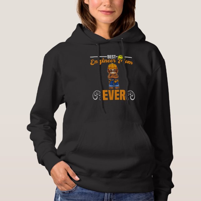 Best Engineer Mom Ever Construction Worker Mommy_2 T Shirt (Framsida)