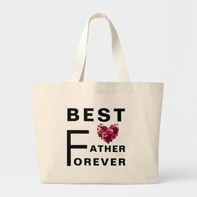 Best FAR Forever - Jumbo Tote Bag Tygkasse (Framsidan)