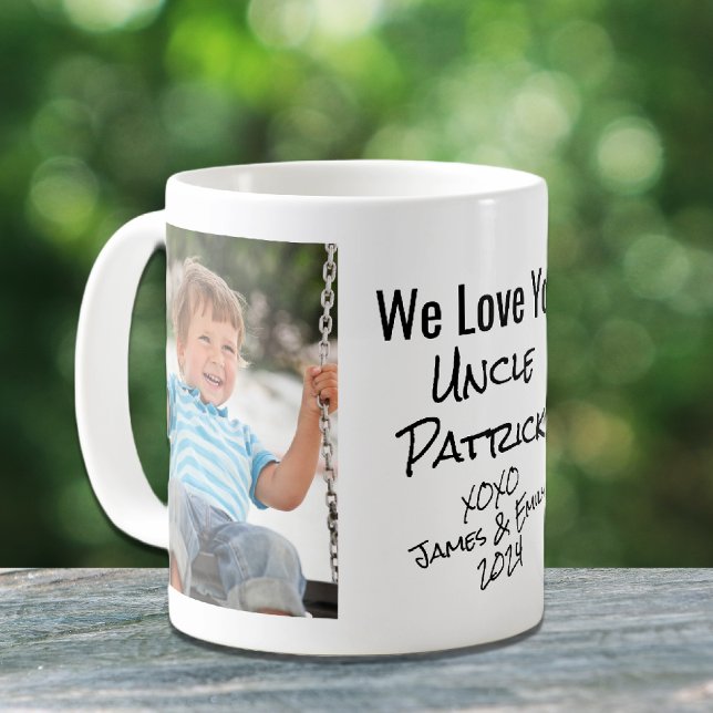 Best farbror Photo Kaffemugg (Skapare uppladdad)
