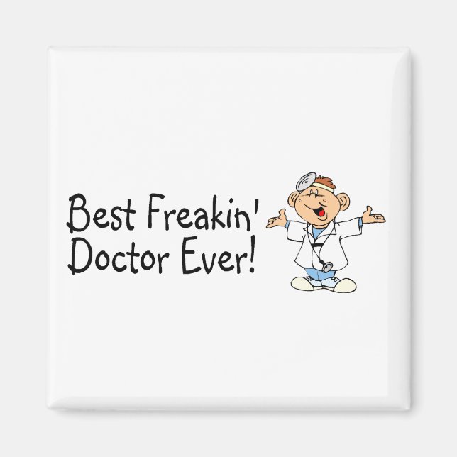 Best Feakin Doktor någonsin Magnet (Framsidan)