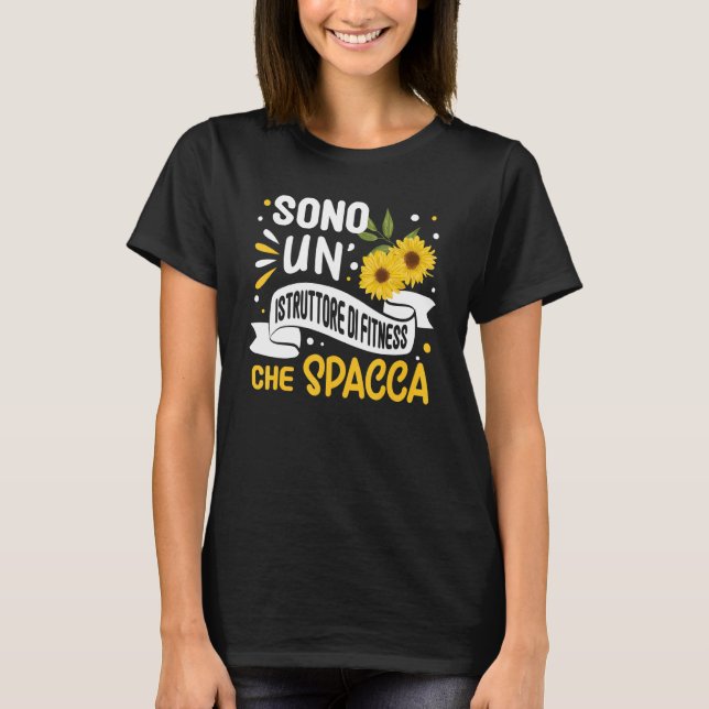 Best Fitness Instructor Splitting T Shirt (Framsida)