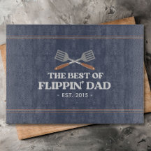 Best Flippin Pappa Spatula Funny Retro