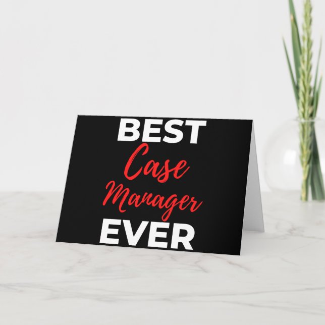 Best Fodral Manager någonsin Kort (Framsida)