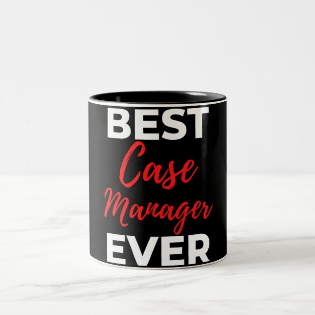 Best Fodral Manager någonsin Två-Tonad Mugg (Center)