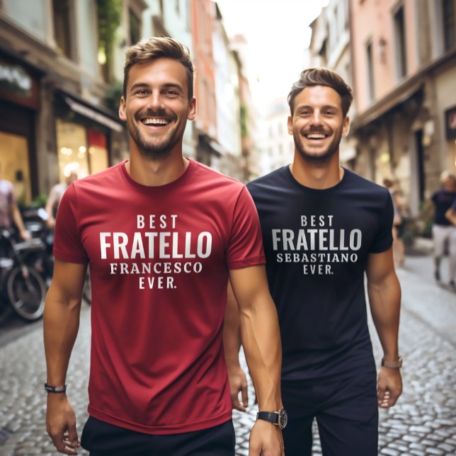 Best Fratello (italiensk bror) någonsin T Shirt (Skapare uppladdad)