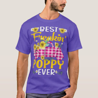 Best Freakin'Poppy Allsolros Lastbil T-Shirt