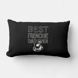 Best Frenchie Pappa All Fransk Bulldog Älskare Lumbarkudde