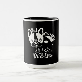 Best Frenchie Pappa All Fransk Bulldog Älskare Mugg