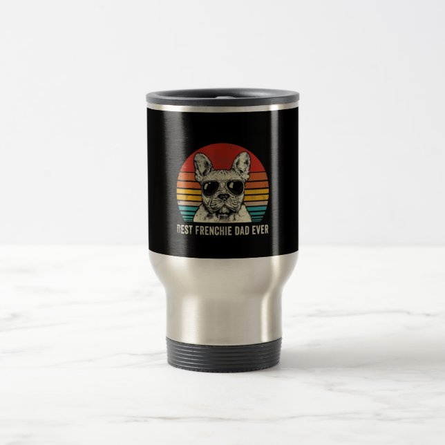 Best Frenchie Pappa All Funny Bulldog Pappa Gift Resemugg (Center)