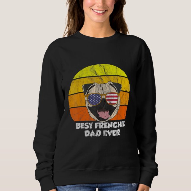 Best Frenchie Pappa någonsin Bulldog 1 T Shirt (Framsida)