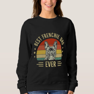 Best Frenchie Pappa någonsin Fransk Bulldog T Shirt