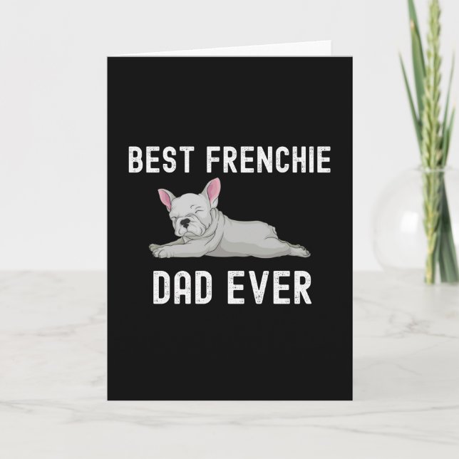 Best Frenchie Pappa någonsin Kort (Framsida)