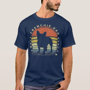 Best Frenchie Pappa nånsin Pappa Bulldog Hund älsk T Shirt