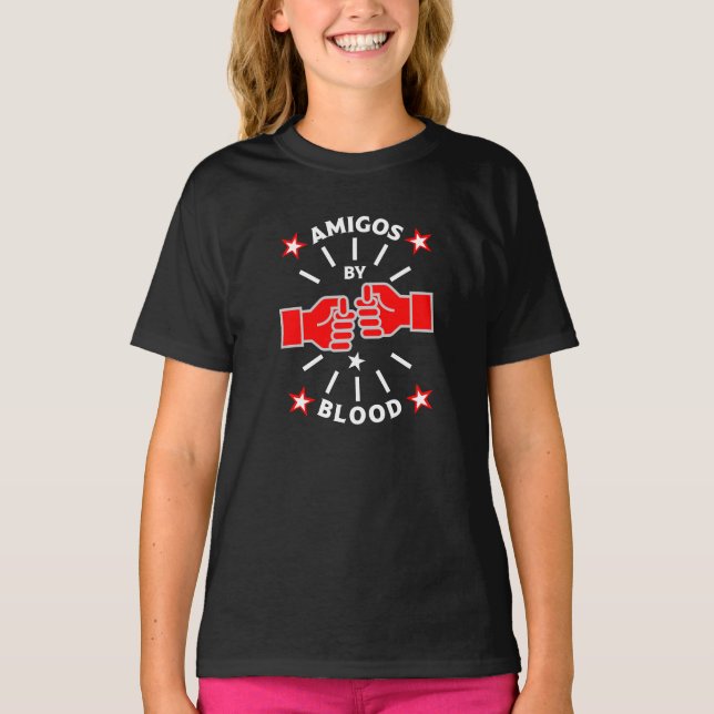 Best Friend Amigos T Shirt (Framsida)
