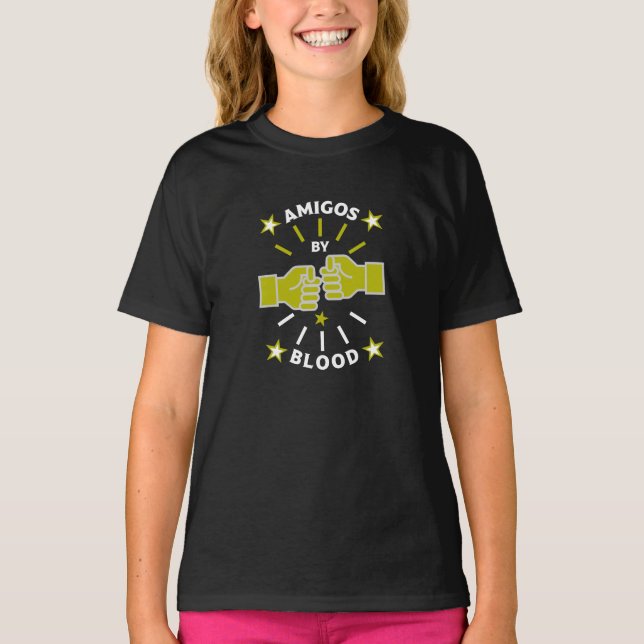 Best Friend Amigos T Shirt (Framsida)