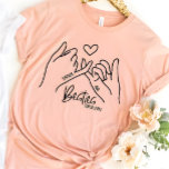 Best Friend Besties Since Year Gift Custom T-Shirt<br><div class="desc">Personalized Besties Shirt - Besties Since Year T-Shirt - Best Friends Name and Date Tees - BFF Shirts - Friend Trip Shirt - Girl Trip Tees</div>