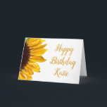 Best Friend BFF Bestie Birthday Gult Solros Kort<br><div class="desc">Önska din bästa vän ett mycket grattis på födelsedagen med det här söt blommigt gult solroskortet! Lägg till namn på utsidan och på insidan eller skapa ditt eget anpassningsbar-meddelande inuti.</div>