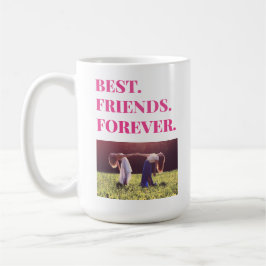 Best Friend BFF Bestie Photo Kaffemugg