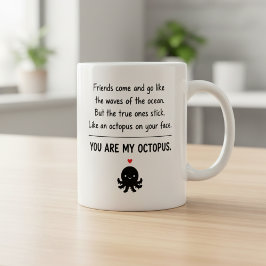 Best Friend Coffee Mug Funny Friendship Gift Två-Tonad Mugg