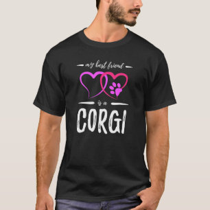 Best Friend Corgi Hund Hund Mamma Idea T Shirt