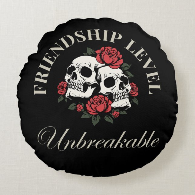 Best Friend, Friendship Level: Unbreakable, friend Rund Kudde (Framsidan)