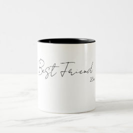Best Friend – Friendship Mug Två-Tonad Mugg