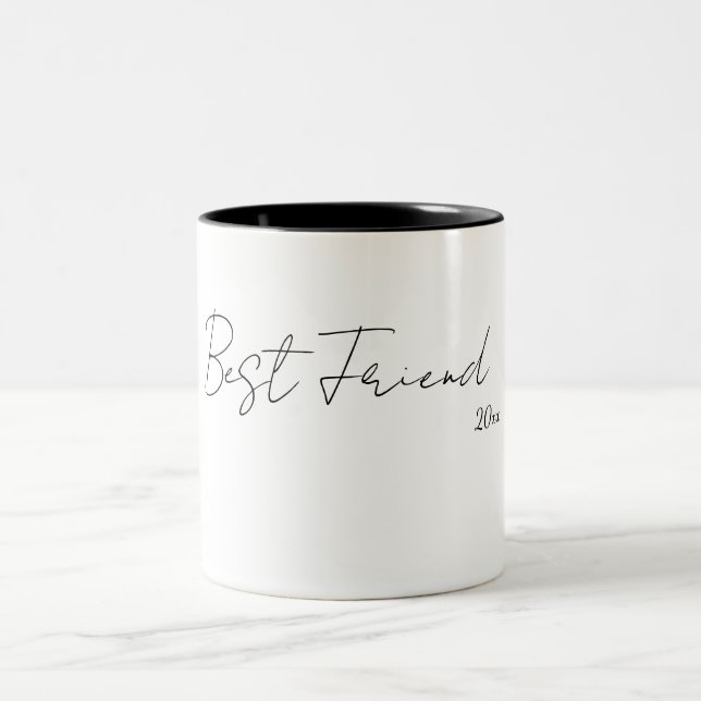 Best Friend – Friendship Mug Två-Tonad Mugg (Center)