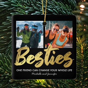 Best Friend Gift   Jul Julgransprydnad Keramik