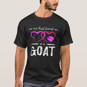 Best Friend Goa Funny Goat Älskare Idea T Shirt