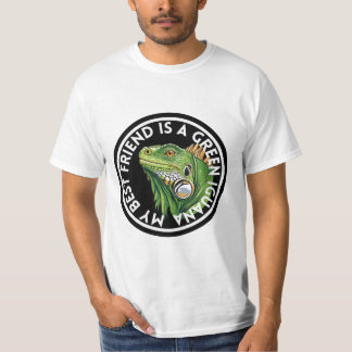 Best Friend Grönt Iguana T Shirt