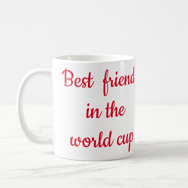 Best friend in the world cup kaffemugg (Vänster)