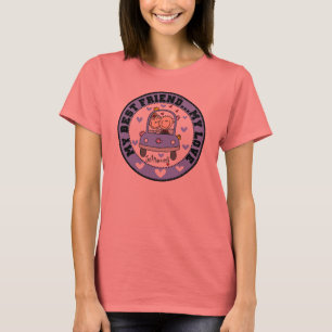 Best Friend och Kärlek Bröllop T-shirt