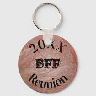 Best Friend Reunion Girly Pastel Rosa Girl-händels Nyckelring