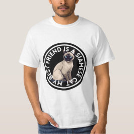 Best Friend Siamese Cat T Shirt