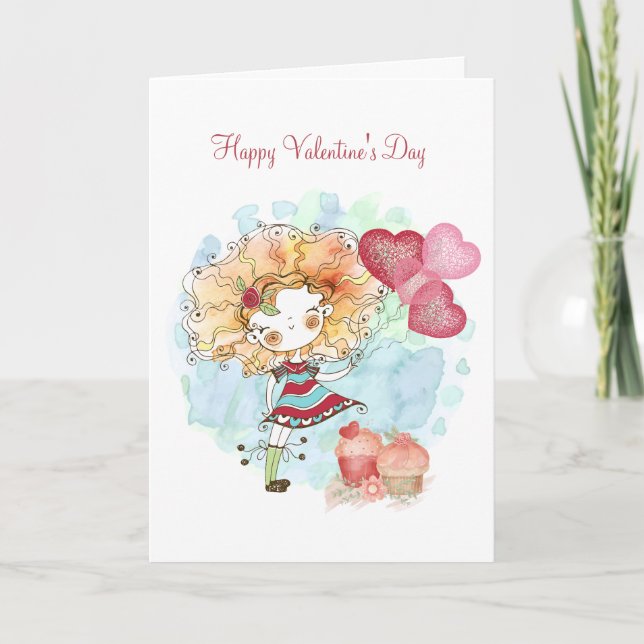 Best Friend Valentine Helgkort (Framsida)
