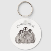 Best Friends Emperor Penguins