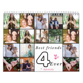 Best Friends Forever 2026 Calendar – Custom Photo  Kalender