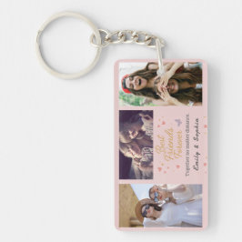 Best Friends Forever – 3 Photo Keychain Gift