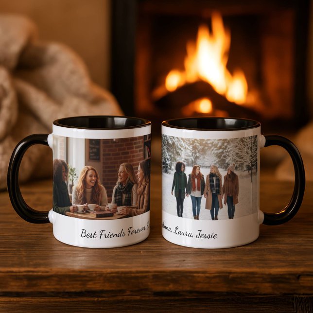 Best Friends Forever Custom Photo Personalized Cof Mugg (Skapare uppladdad)