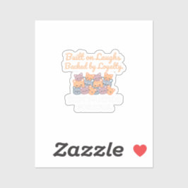 BEST FRIENDS FOREVER, FUNNY CAT, FRIENDSHIP DAY KLISTERMÄRKEN