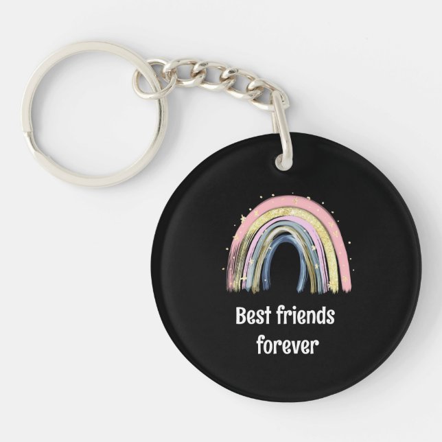 Best friends forever gold rainbow stars  (Framsidan)