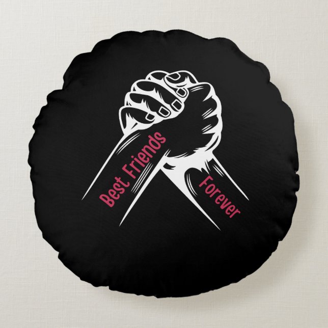 BEST FRIENDS FOREVER, MATCHING MY FRIENDS RUND KUDDE (Framsidan)